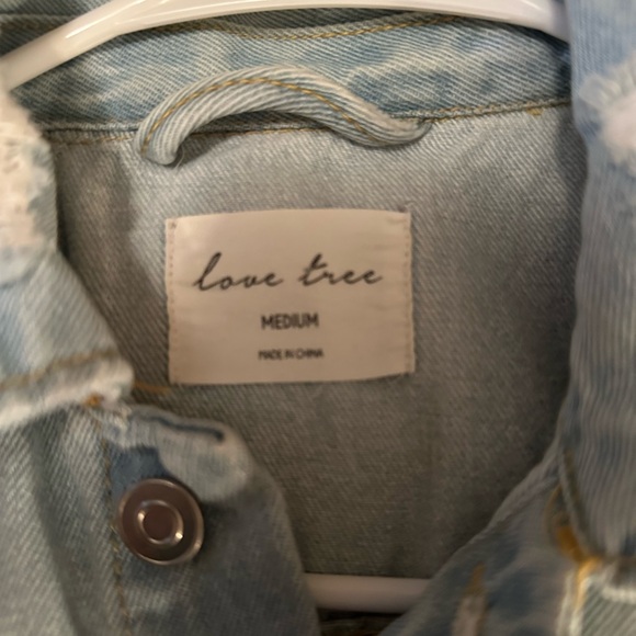 Denim Ripped Jacket - Picture 2 of 4